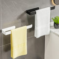 Hanging towel rackaccessible luxury bath towel hanging rod bathroom punch-free shelf bathroom storage rod storage hook hanging rack