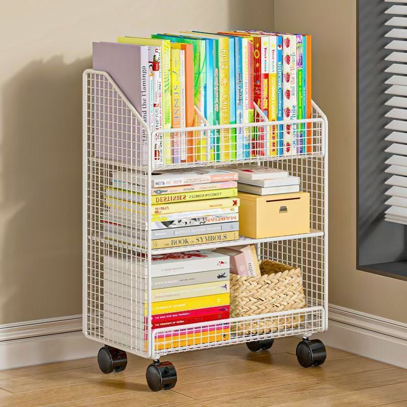 new snack storage rack multifunctional under-desk organizer mobile bookshelf desk storage shelf