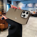 Suitable for iphone17 transparent pc mobile phone hard case apple 16 non-yellowing anti-fall pc mobile phone case material customization