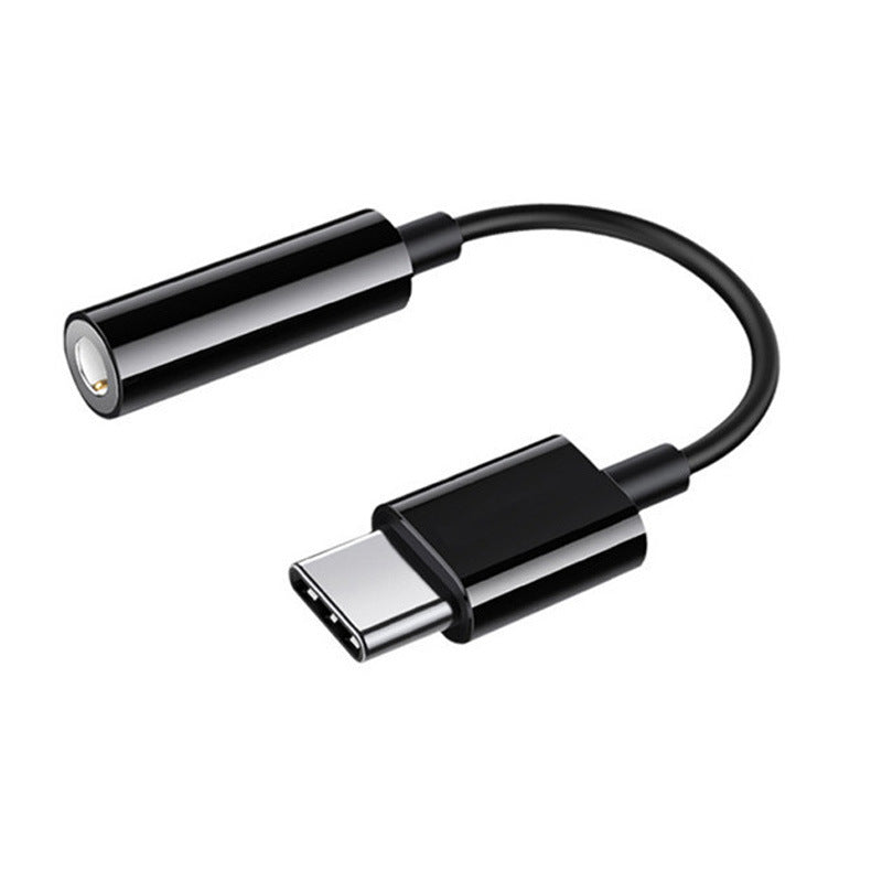 3.  5mm to type-c headphone adapter - compatible with apple, huawei, and xiaomi - wired audio cable with inline controls for music streaming