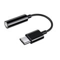 3.  5mm to type-c headphone adapter - compatible with apple, huawei, and xiaomi - wired audio cable with inline controls for music streaming