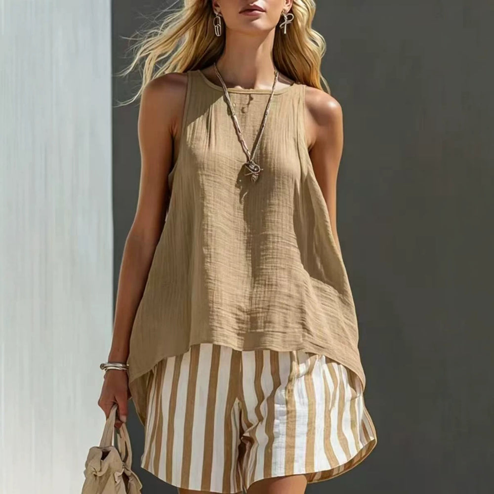 new european and american style solid color v-neck long sleeve shirt women's cotton linen casual loose button-up top - cross-border hot seller