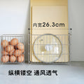 304 stainless steel storage basket - home desktop organizer, feeding station, snack rack, multi-purpose storage
