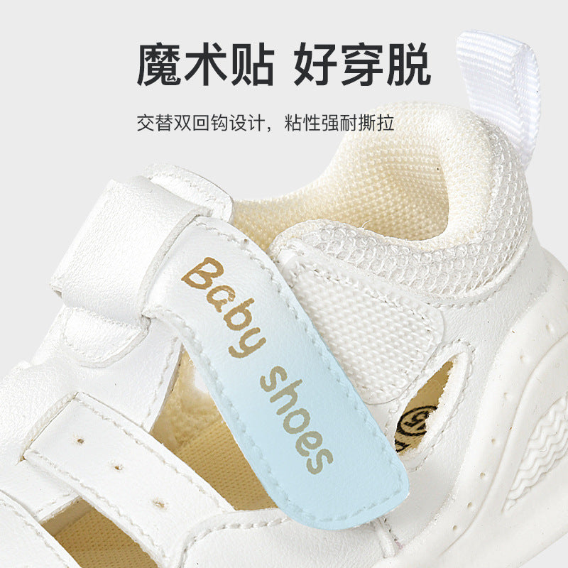 Baby sandals boys summer toddler shoes 0-1-2 years old infant anti-slip soft sole baby and toddler shoes girls functional shoes