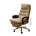 Home computer chair casual sofa chair study office chair seat comfortable long sitting reclining light luxury executive chair leather