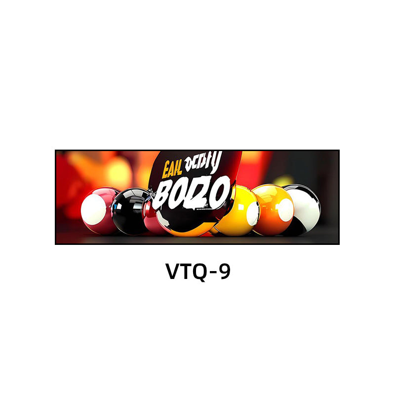 Billiard room decorative painting industrial style bar KTV box hanging painting entertainment club pool hall graffiti billiards mural