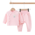Baby three-layer heattechintimatessuitfall and winter cotton bottom autumn clothes for men and women baby quilted high waist free suit cotton