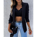 e-commerce independent site,  autumn/winter new arrivals, long-sleeved fashionable and sexy printed blazer