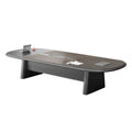 Saint-li conference table - long table, large negotiation table, light luxury training table, conference room oval meeting table