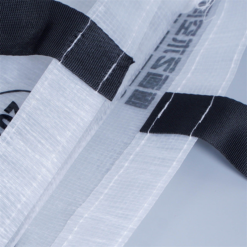 Size Transparent woven tote bag Wholesale clothes activities Eco-friendly shopping gifts Snakeskin bags Make logo