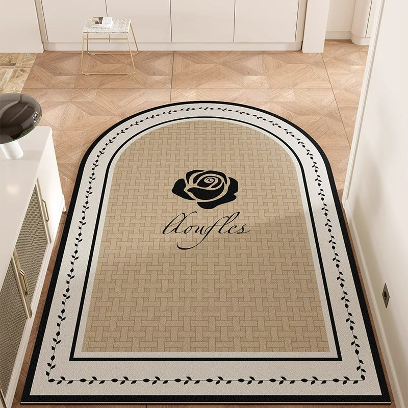 High-end doormat for entryway, home anti-slip floor mat,  new style, minimalist modern luxury, no-wash