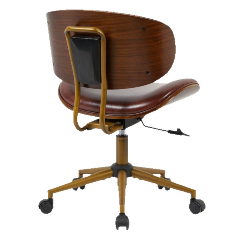 export solid wood office chair, home computer chair, comfortable for long hours, adjustable height, business office staff chair wholesale