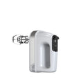 Digital display portable hand mixer for home use - high-power 6-speed electric egg beater and dough mixer