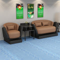 Gaming chair billiard hall sofa rest area special sofa for watching the game sofa and coffee table combination for billiard room