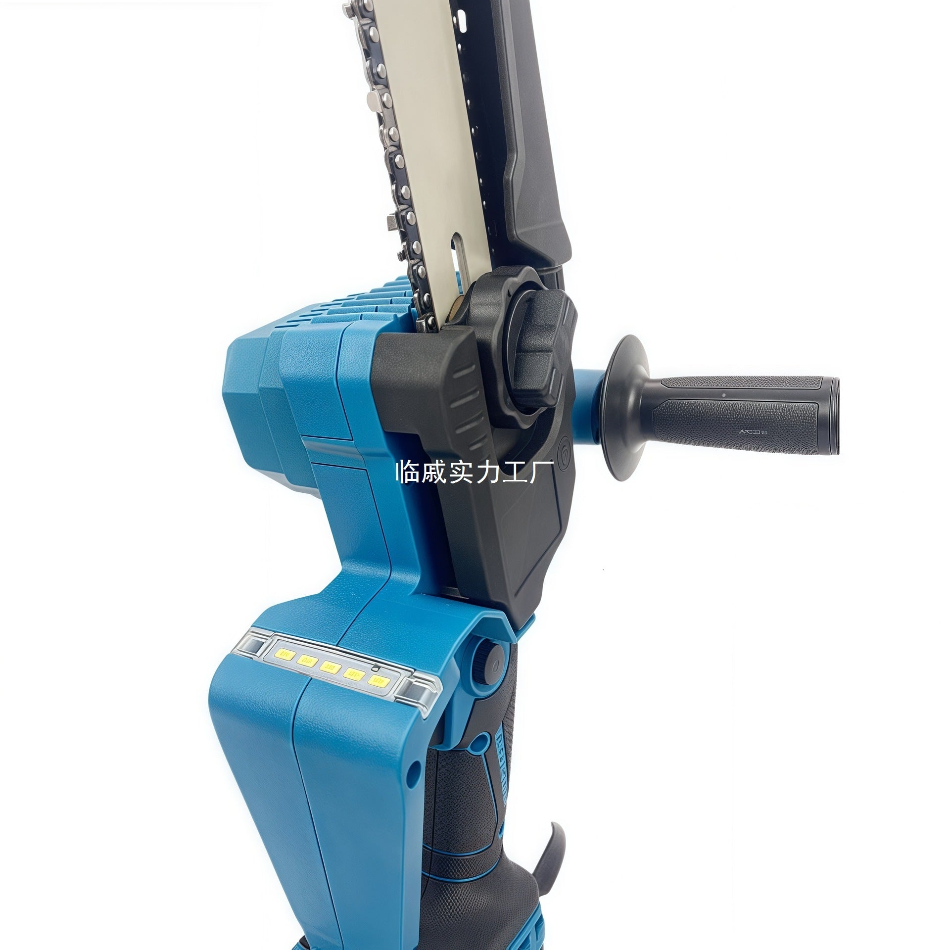 Cross-border brushless lithium chainsaw 6/8/10 inch portable logging pruning handheld chainsaw charging digital display handle style