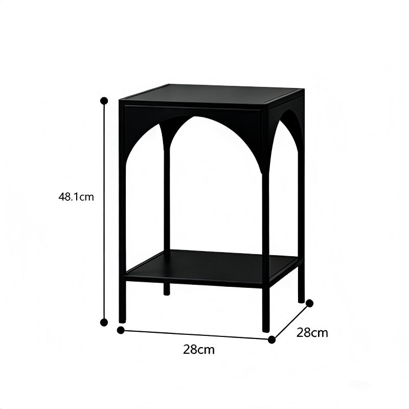 Creative bookshelf floor-standing storage rack all-in-one living room corner bookcase corner simple bedroom iron art sundries storage rack