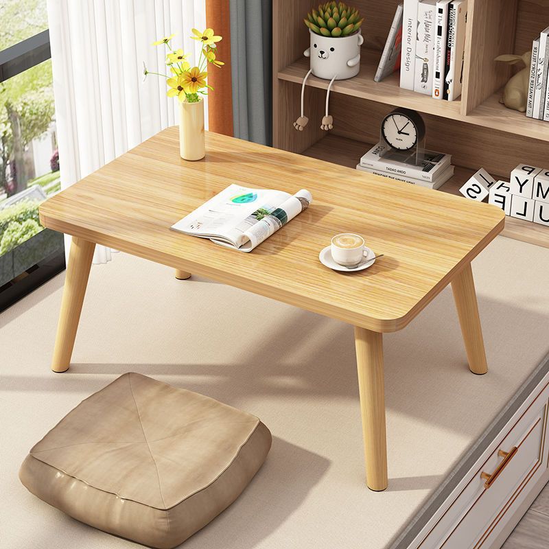Bay window coffee table small apartment side table tatami small carpet table for home rental room balcony bed