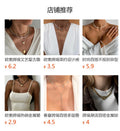 Star necklace wholesale fashion cross-border casual jewelry niche style full diamond multi-layer alloy moon jewelry women's sweater chain