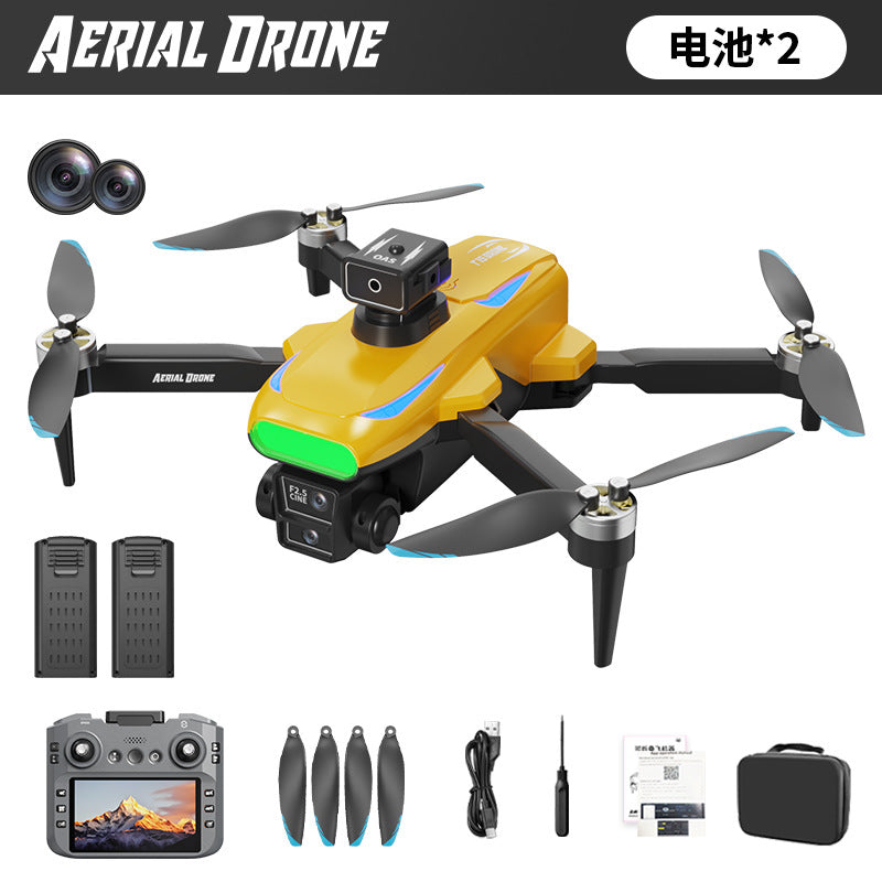 t15 large-screen screen-controlled drone, brushless, long battery life, optical flow, dual camera, high-definition image transmission, obstacle avoidance remote control aircraft