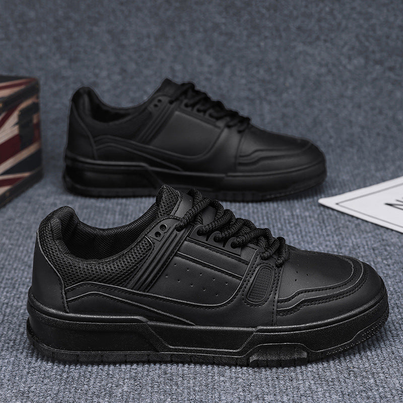 Men's 2026 spring platform sneakers: new popular styles, height-increasing, anti-slip skate shoes, versatile athletic shoes for teens, casual trendy footwear