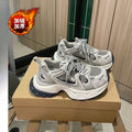 Trendy chunky platform sneakers for women - new autumn 2026 collection: breathable mesh, unique design, casual, non-slip, running & athletic shoes