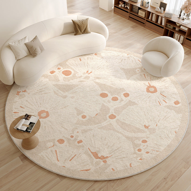 Accessible luxury round carpet living room sofa classy bedroom bedside cloakroom computer chair swivel chair study table floor mat