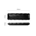 12inch sushi strip - matte black