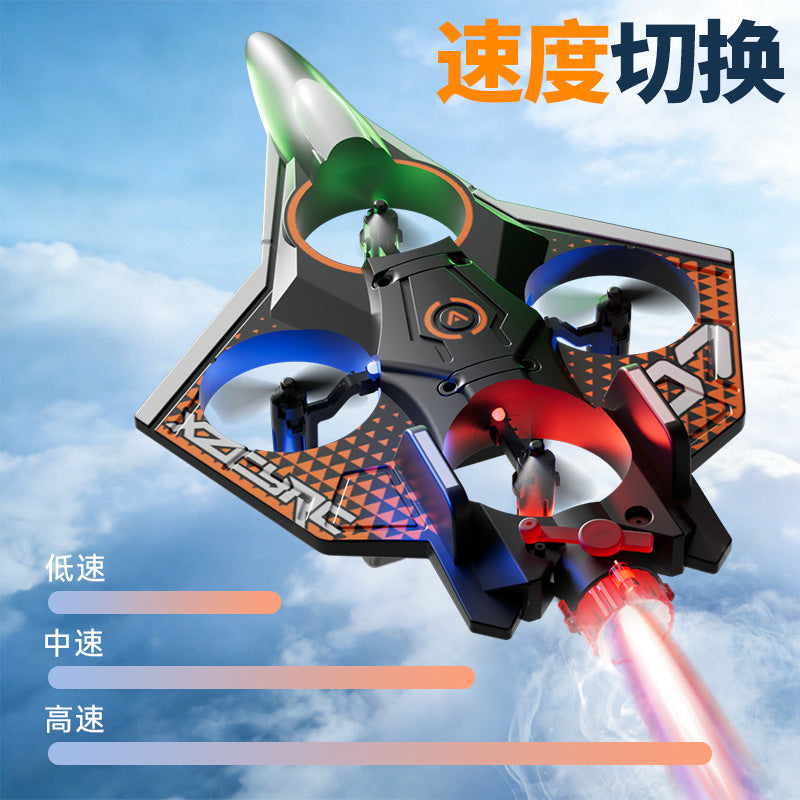new arrival light spray remote control aircraft kids fighter aircraft model boy toy glider manufacturer wholesale