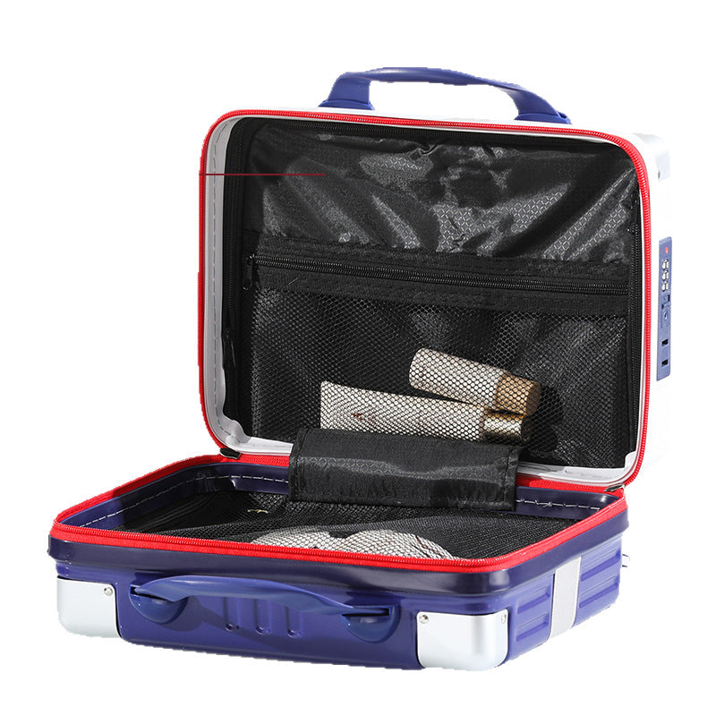 New Password Suitcase Men's and Women's Gift Box 14 Inch Mini Cute Cosmetic Case Suitcase Storage Box