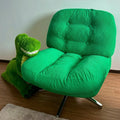 Dewey lingerg chair casual balcony living room rotate sofa chair designer creative popular green lazy sofa