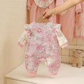 Baby newborn onesie clothes spring & fall romper baby 100-day double layer full month first birthday chinese style dress national style