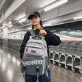 Backpack air cushion shoulder strap support pad schoolbag junior high school student schoolbag casual travel multifunctional compartment schoolbag