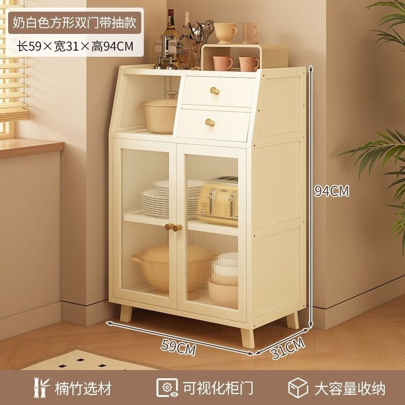 Entrance hall cabinet for home sideboard living room wall-mounted tea cabinet side cabinet multi-functional kitchenware storage rack