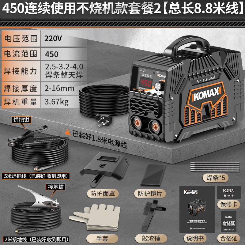 220v portable mini welding machine for home use, 315 dual voltage industrial grade all-copper 380v welder