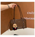Vintage niche underarm bag 2025 new autumn/winter fashion korean style handbag commuter bag versatile large capacity tote bag