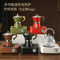 Multifunctional electric stove moka pot heating stove mini small electric stove for home tea maker knob tea stove electric tea stove