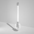 Toilet brush toilet brush placer clean no dead angle round head brush with bottom base toilet brush for home bathroom