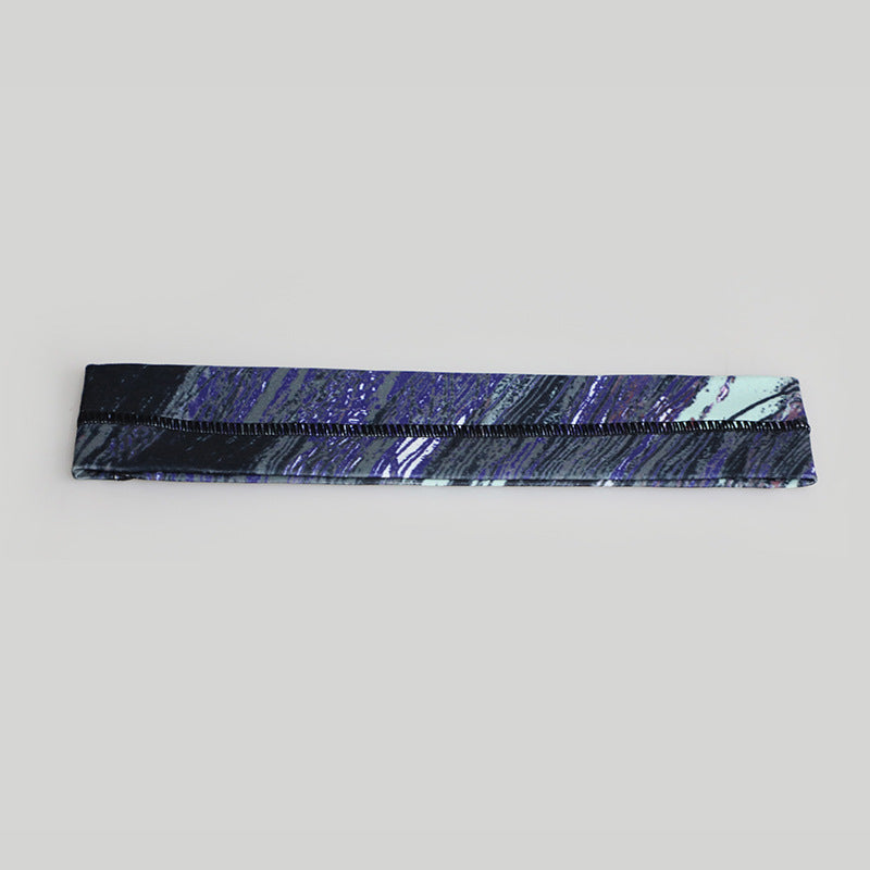 Summer new sports headband - solid color yoga headband, moisture-wicking, sweat-absorbing, elastic fitness headband pj-002