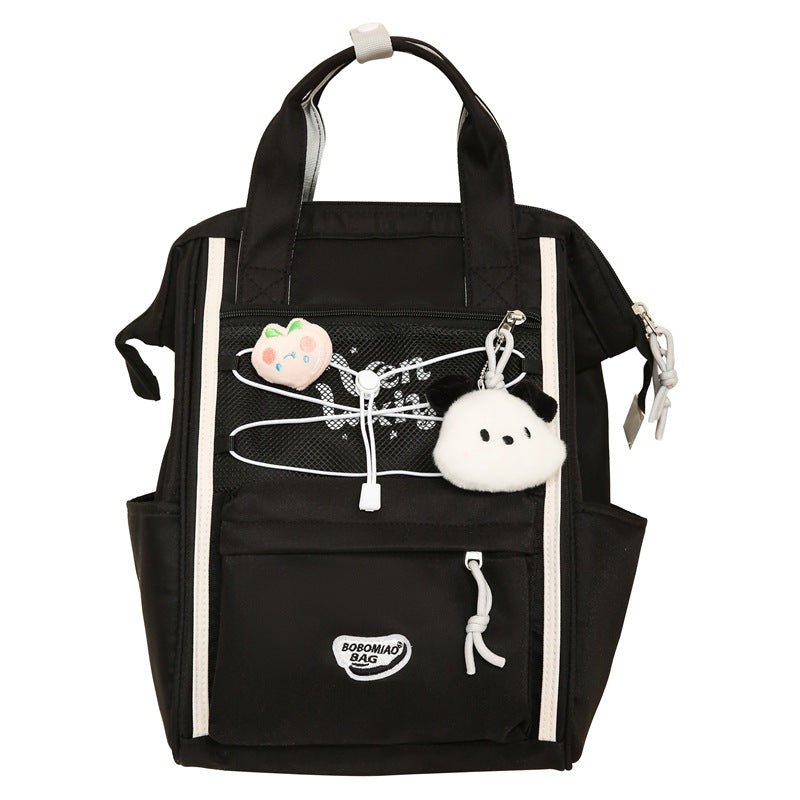 School bag Female college student Junior high school student Large capacity backpack Simple computer backpack Women's fashion casual bag