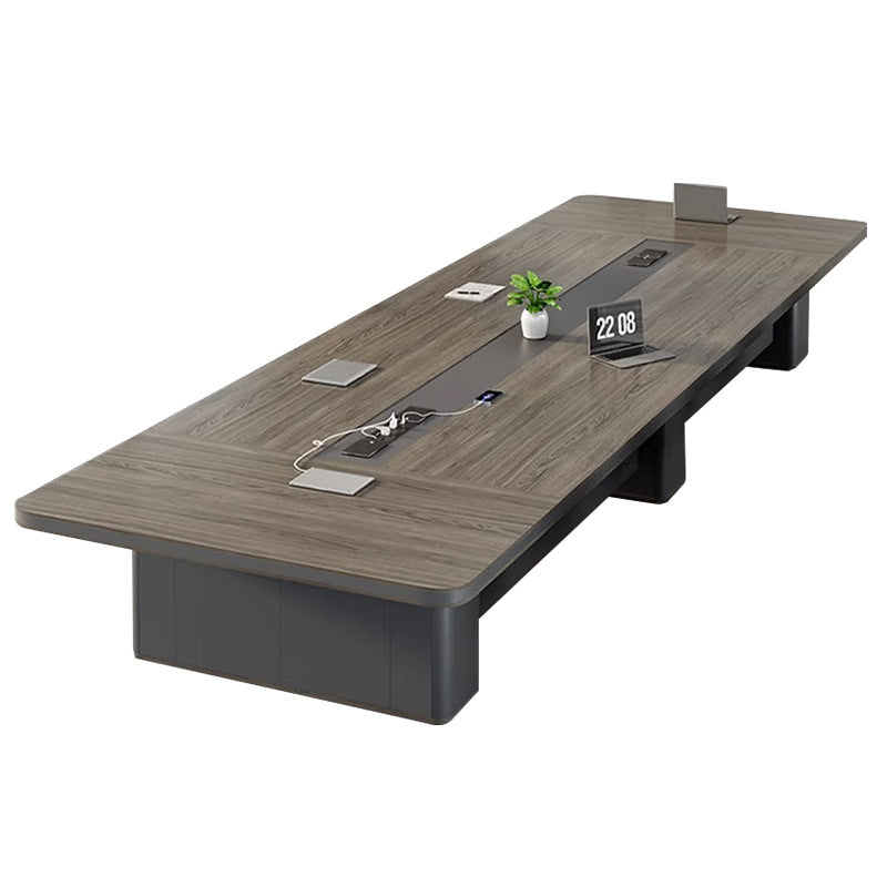 Saint li office conference table long table conference room table and chair combination bench table negotiation employee training table