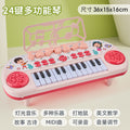 Children's electronic keyboard piano - early education & brain development - multifunctional whack-a-mole - ages 1-6 - musical toddler microphone toy