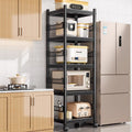 Kitchen sandwich rack multi-functional kitchen rack microwave oven multi-layer sandwich floor-standing pot storage rack