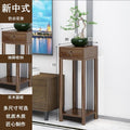 Coffee table solid wood side table corner table chinoiserie solid wood tea table antique small tea tableaccessible luxury bogu rack ornaments rack entrance cabinet
