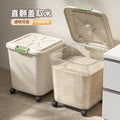 Rice bucket for home kitchen sealed insect-proof moisture-proof rice storage box thickened rice storage tank flour storage barrel rice barrel