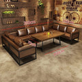 Sofa long u-shaped combination (with table)