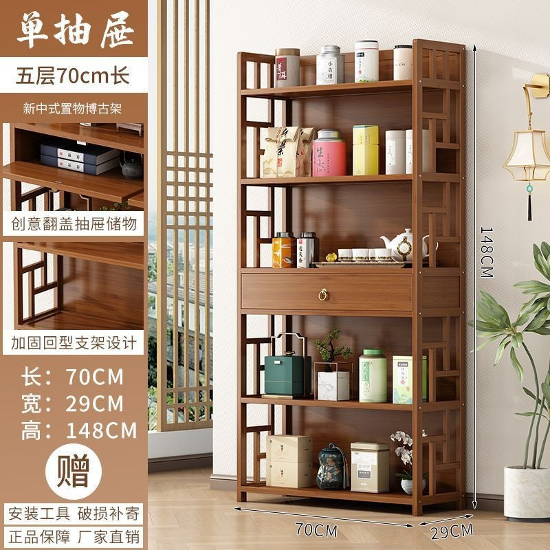 Storage rack tea cabinet office tea cabinet for home tea display cabinet table side cabinet tea tea set storage cabinet