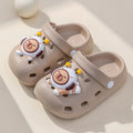 Eva squishy sandals for boys and girls - cartoon design, thick sole, non-slip, perfect for summer outdoor wear