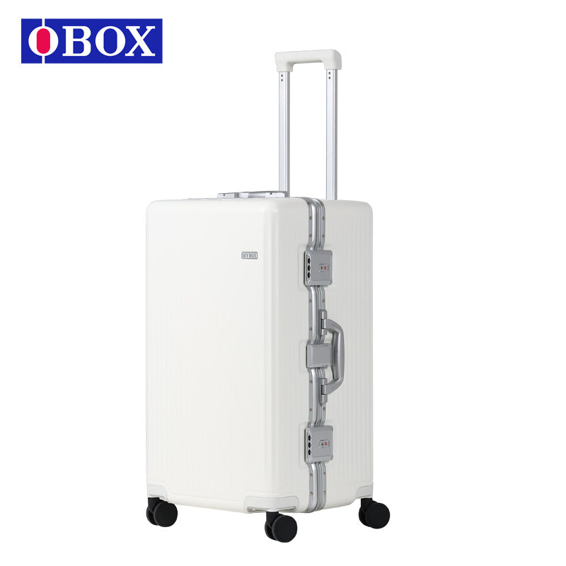 MYBOX suitcase women's new large leather case trolley case men's 28-inch boarding password travel case is strong and durable