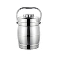 Stainless steel vacuum insulated lunch box - large capacity, portable, multi-compartment, student bento box, insulated food container