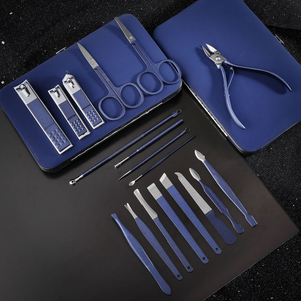German-engineered cuticle nippers & nail clippers set - wholesale stainless steel manicure & pedicure tool kit
